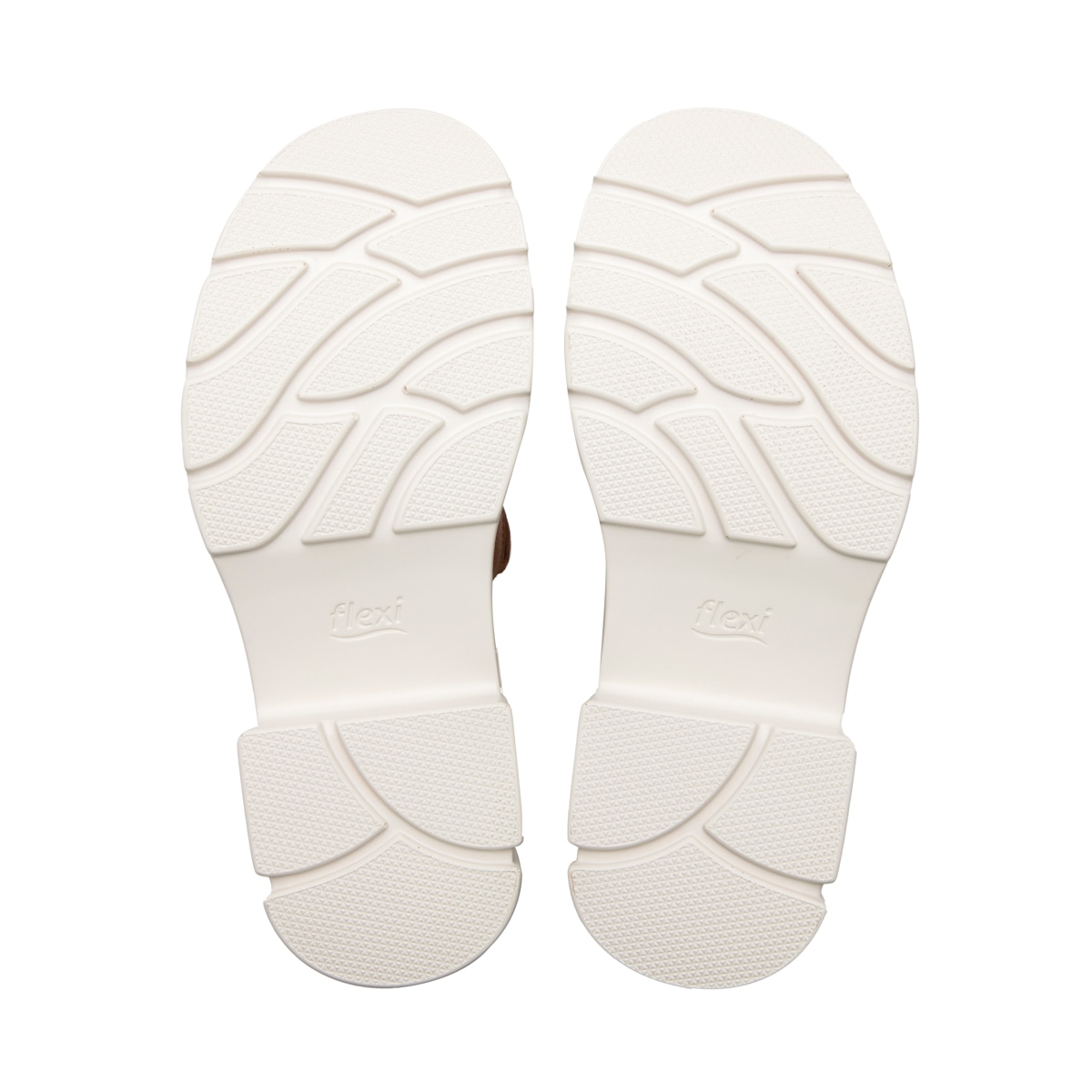 Sandalia Casual Chunky Flexi para Mujer Estilo 133806 Tan