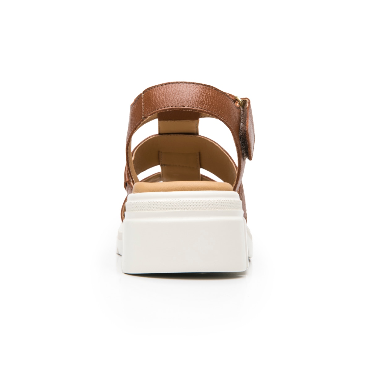 Sandalia Casual Chunky Flexi para Mujer Estilo 133806 Tan