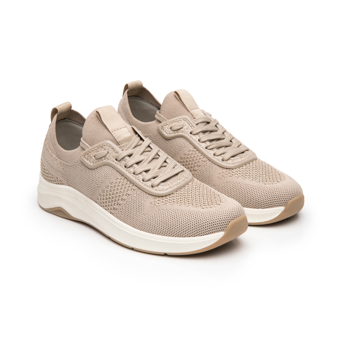 Sneaker Casual Flexi para Mujer Estilo 134103 Ivory