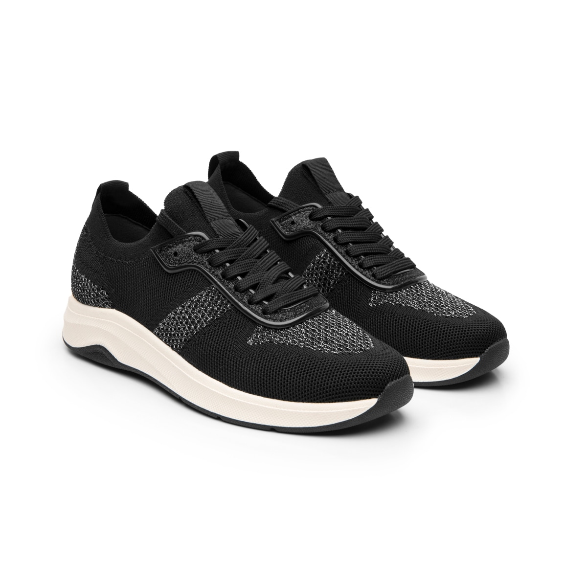 Sneaker Casual Flexi para Mujer Estilo 134103 Negro