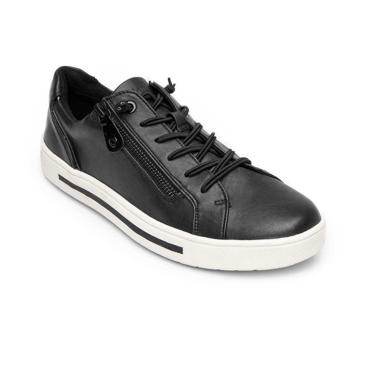 Sneaker Casual Exclusivo Flexi para Mujer Estilo 134301 Negro