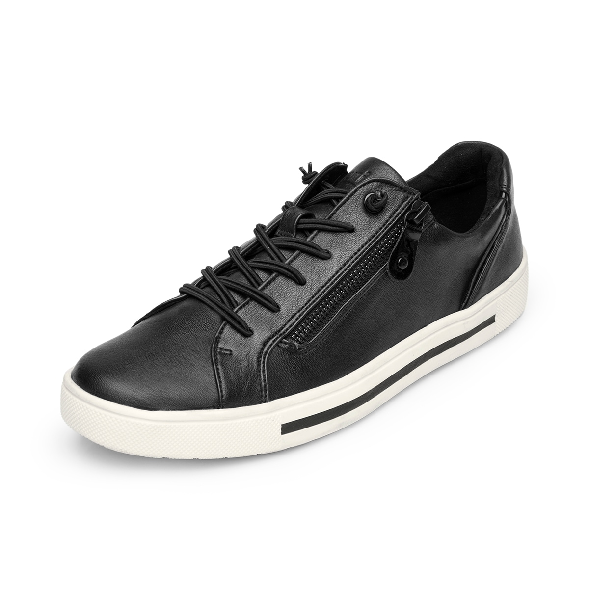 Sneaker Casual Exclusivo Flexi para Mujer Estilo 134301 Negro