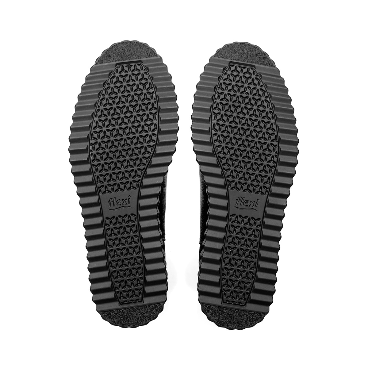 Botín Chelsea Flexi para Mujer Estilo 134704 Negro