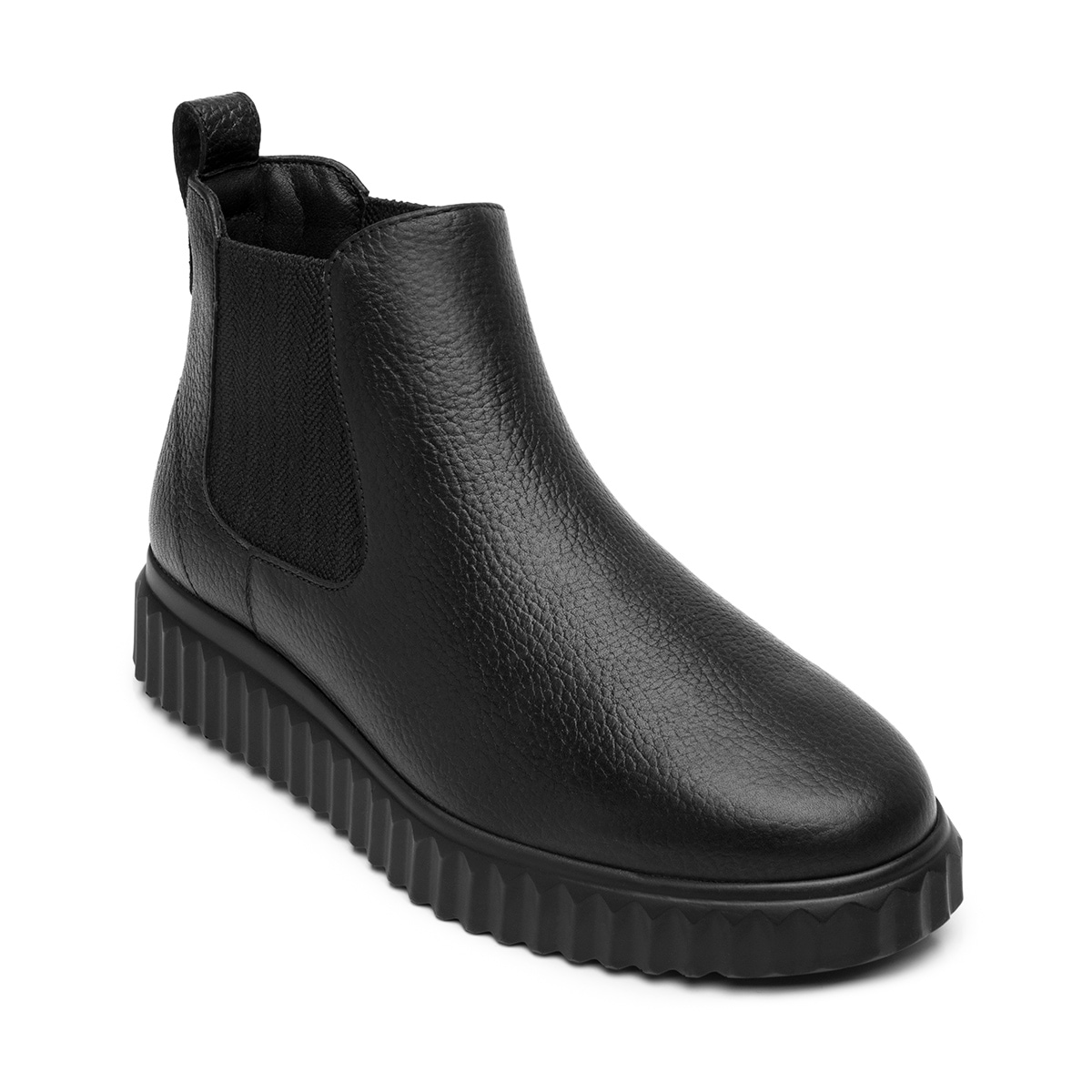 Botín Chelsea Flexi para Mujer Estilo 134704 Negro