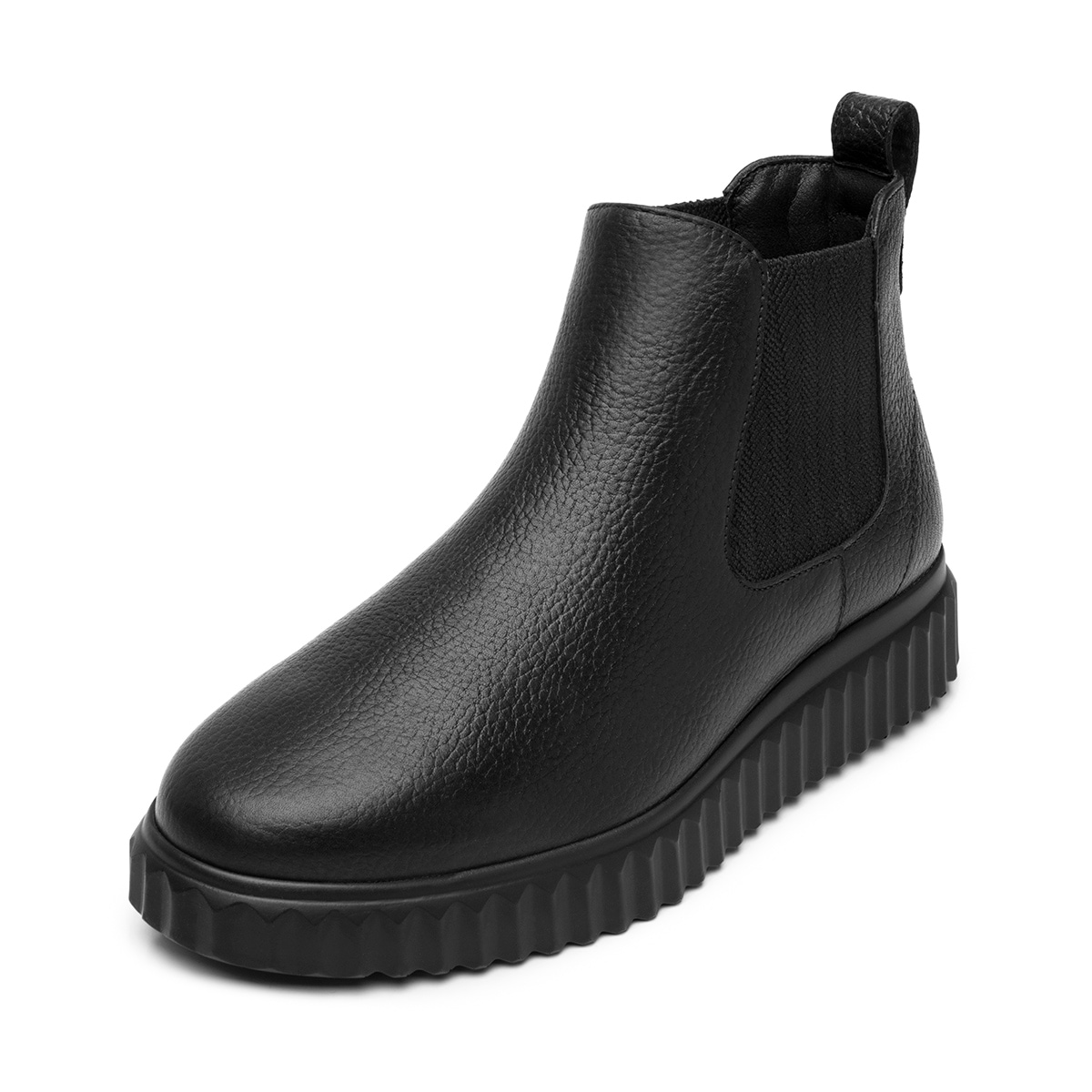 Botín Chelsea Flexi para Mujer Estilo 134704 Negro