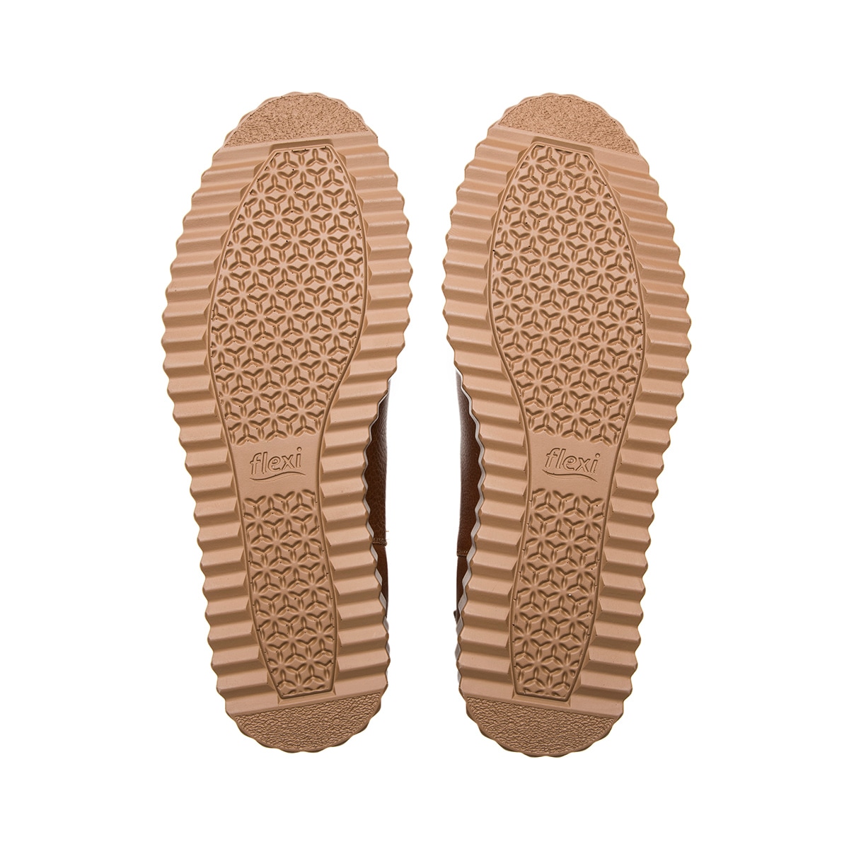 Botín Chelsea Flexi para Mujer Estilo 134704 Tan