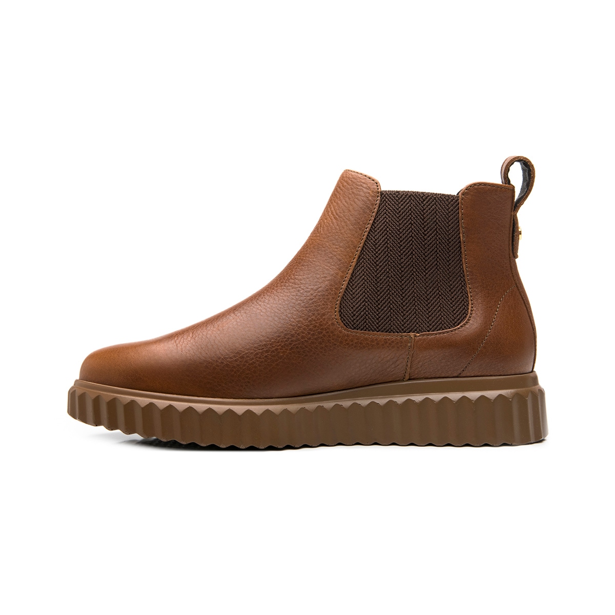 Botín Chelsea Flexi para Mujer Estilo 134704 Tan