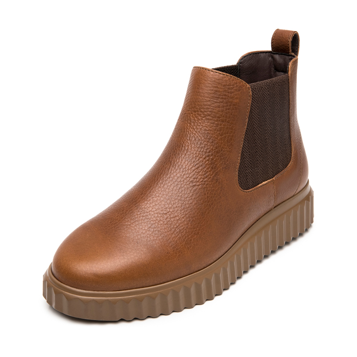 Botín Chelsea Flexi para Mujer Estilo 134704 Tan