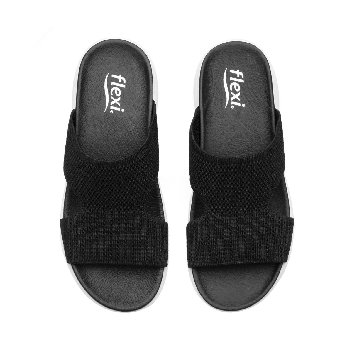 Sandalia Casual Flexi para Mujer Estilo 135101 Negro