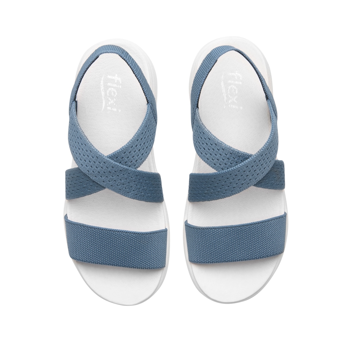 Sandalia Casual Flexi para Mujer Estilo 135102 Azul