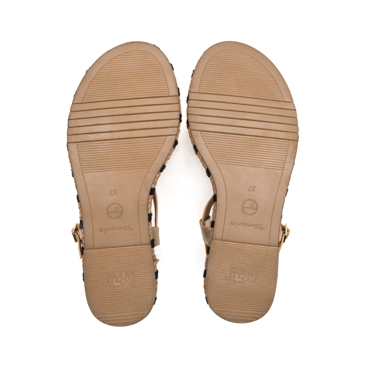 Sandalia Casual Flexi para Mujer Estilo 135701 Dorado