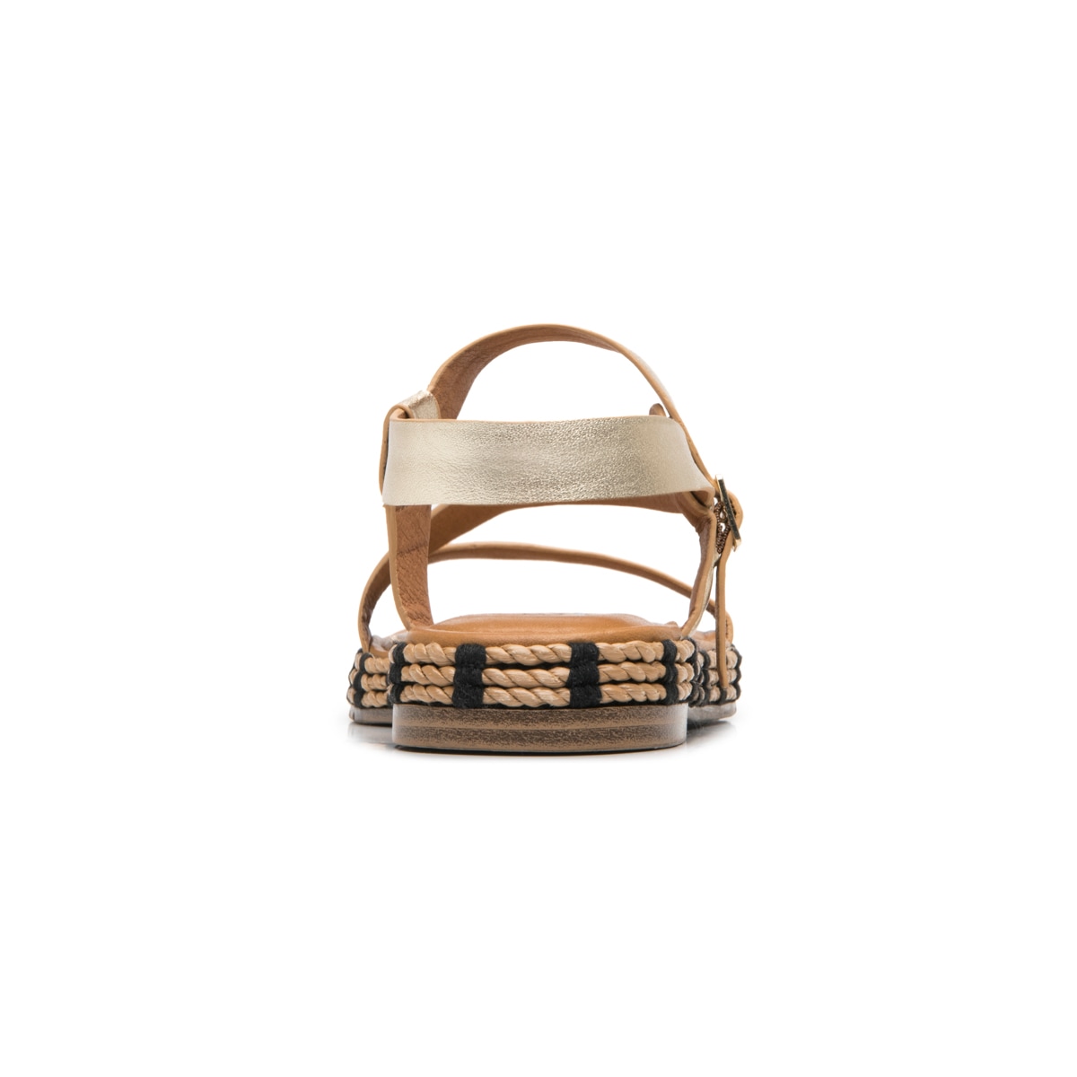Sandalia Casual Flexi para Mujer Estilo 135701 Dorado