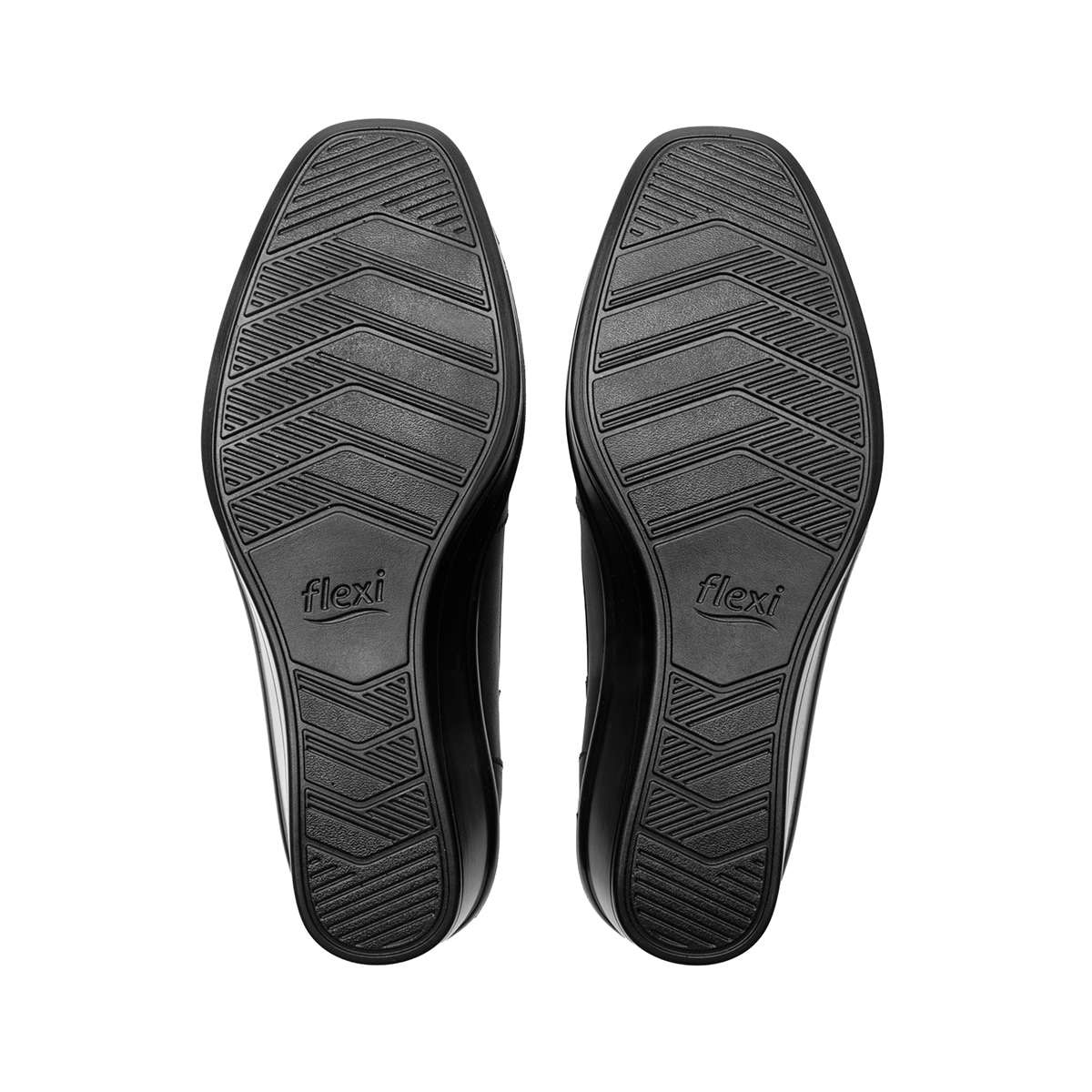 Balerina Cuña Flexi para Mujer Estilo 136704 Negro