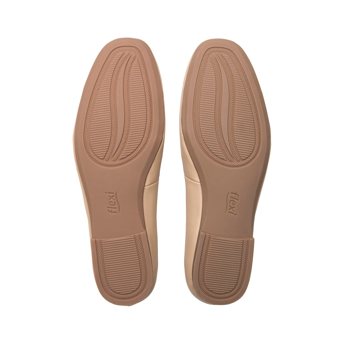 Balerina Casual Flexi para Mujer Estilo 136803 Nude