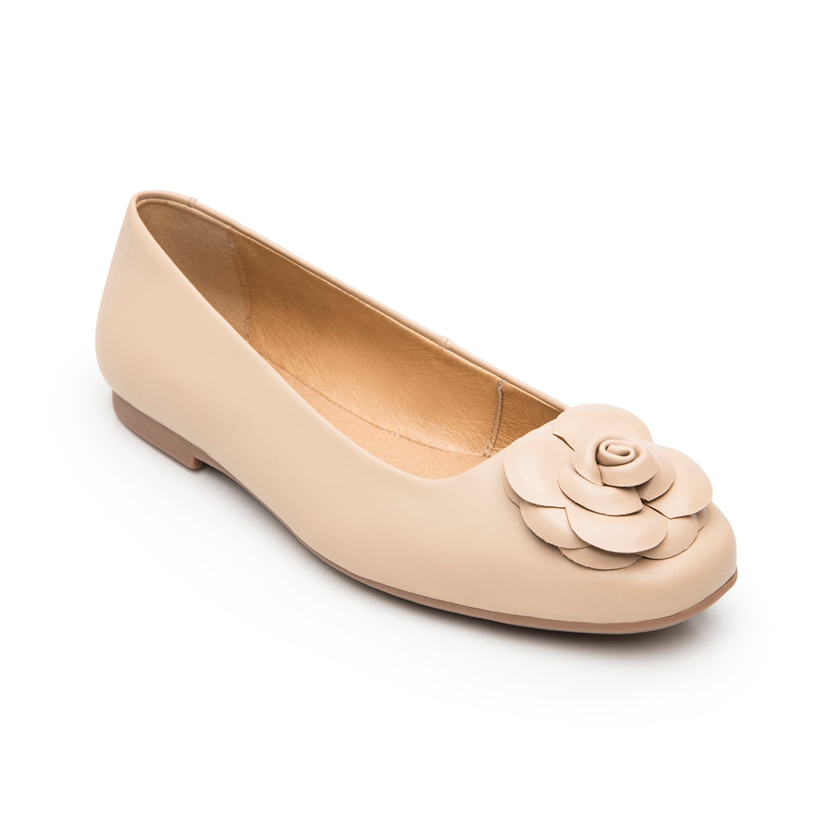 Balerina Casual Flexi para Mujer Estilo 136803 Nude