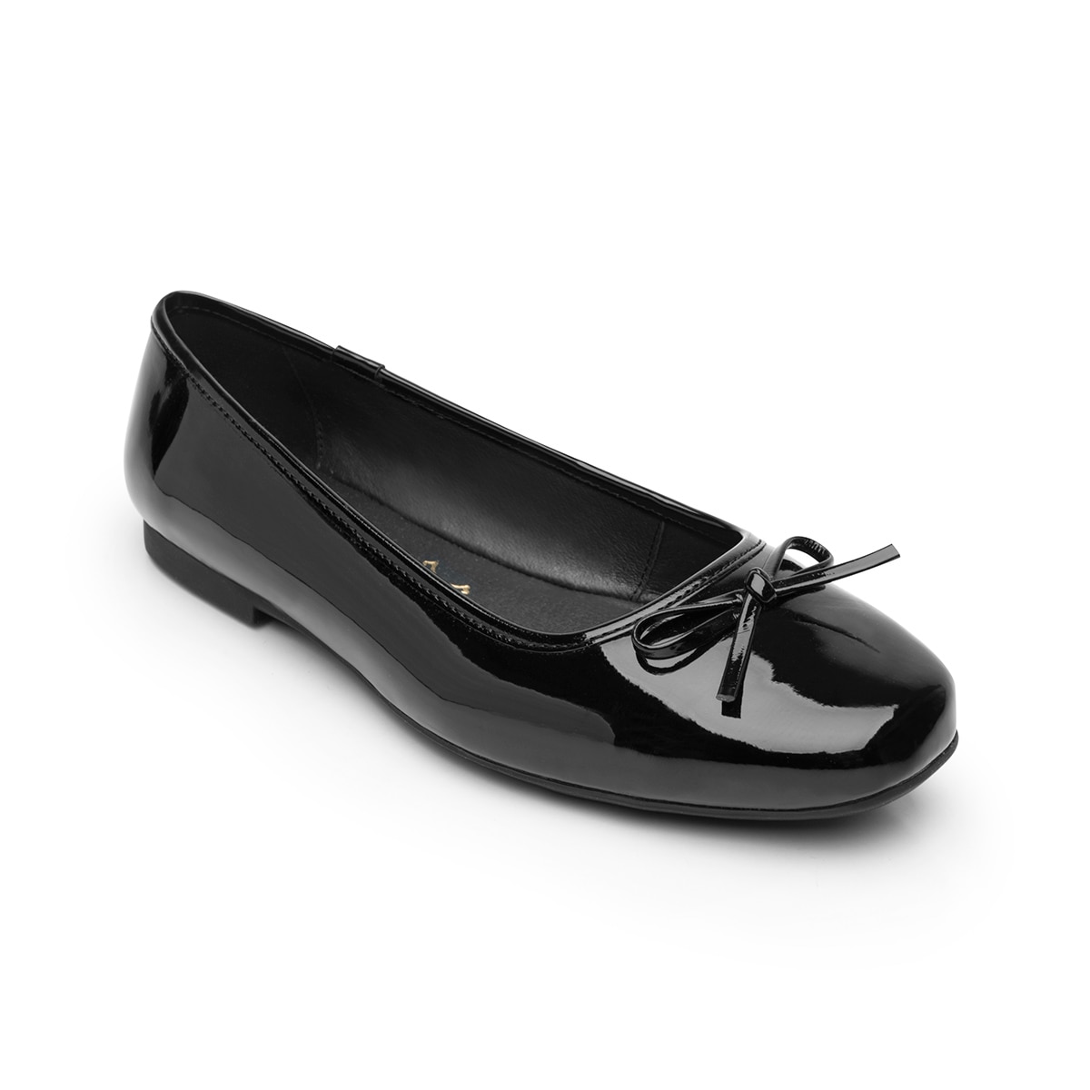 Balerina Casual Flexi para Mujer Estilo 136804 Negro Charol