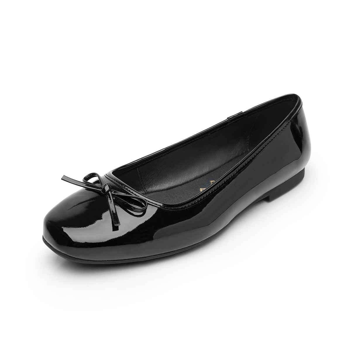 Balerina Casual Flexi para Mujer Estilo 136804 Negro Charol