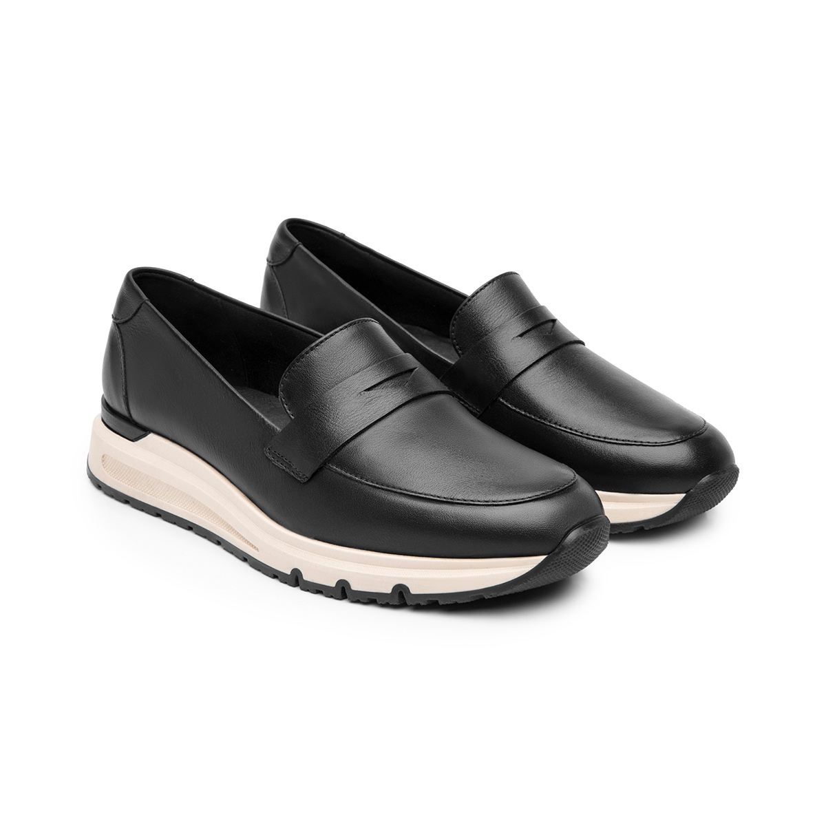 Mocasín Casual Flexi para Mujer Estilo 137002 Negro