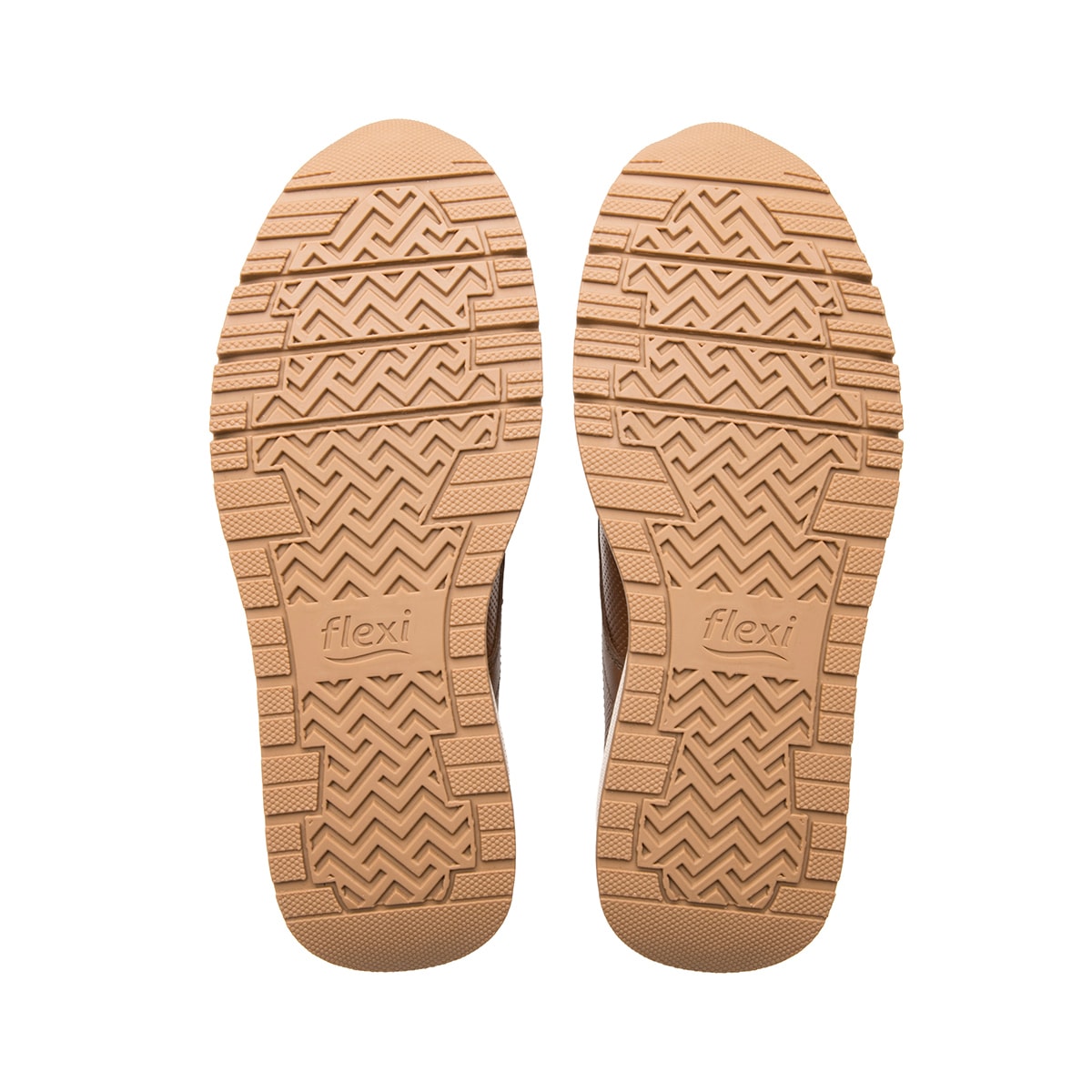 Derby Casual Flexi para Mujer Estilo 137003 Tan