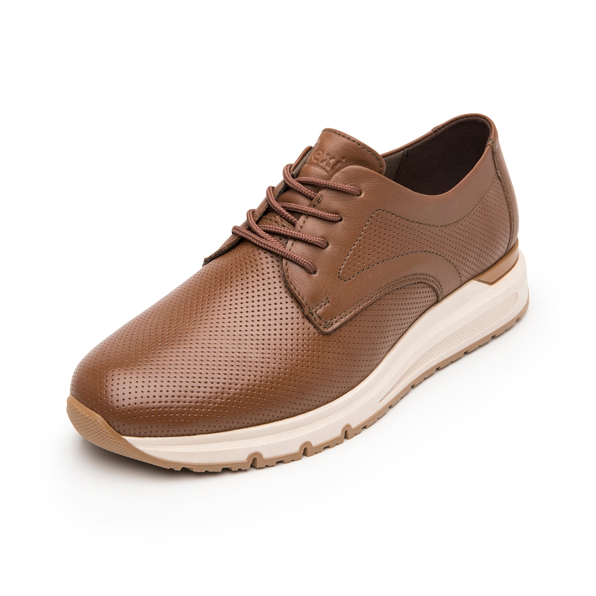 Derby Casual Flexi para Mujer Estilo 137003 Tan