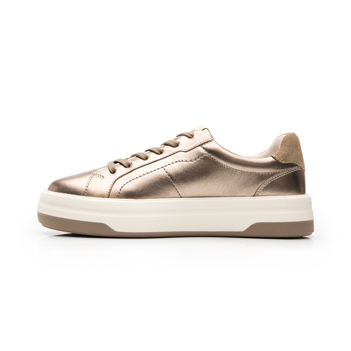 Sneaker Casual Flexi para Mujer Estilo 137401 Oro Viejo