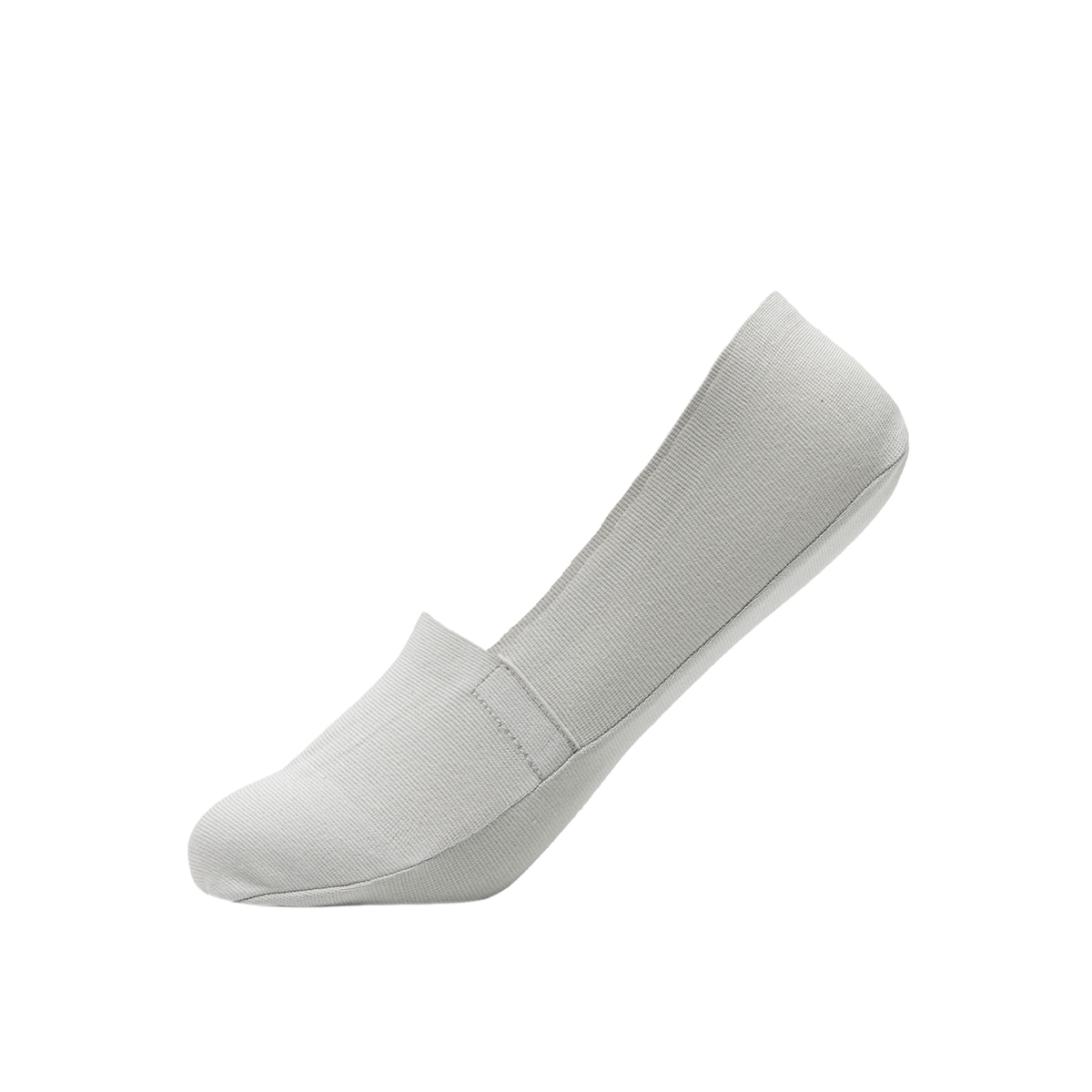 2-Pack Calcetín Invisible Flexi para Mujer Estilo 090910 Negro Y Gris