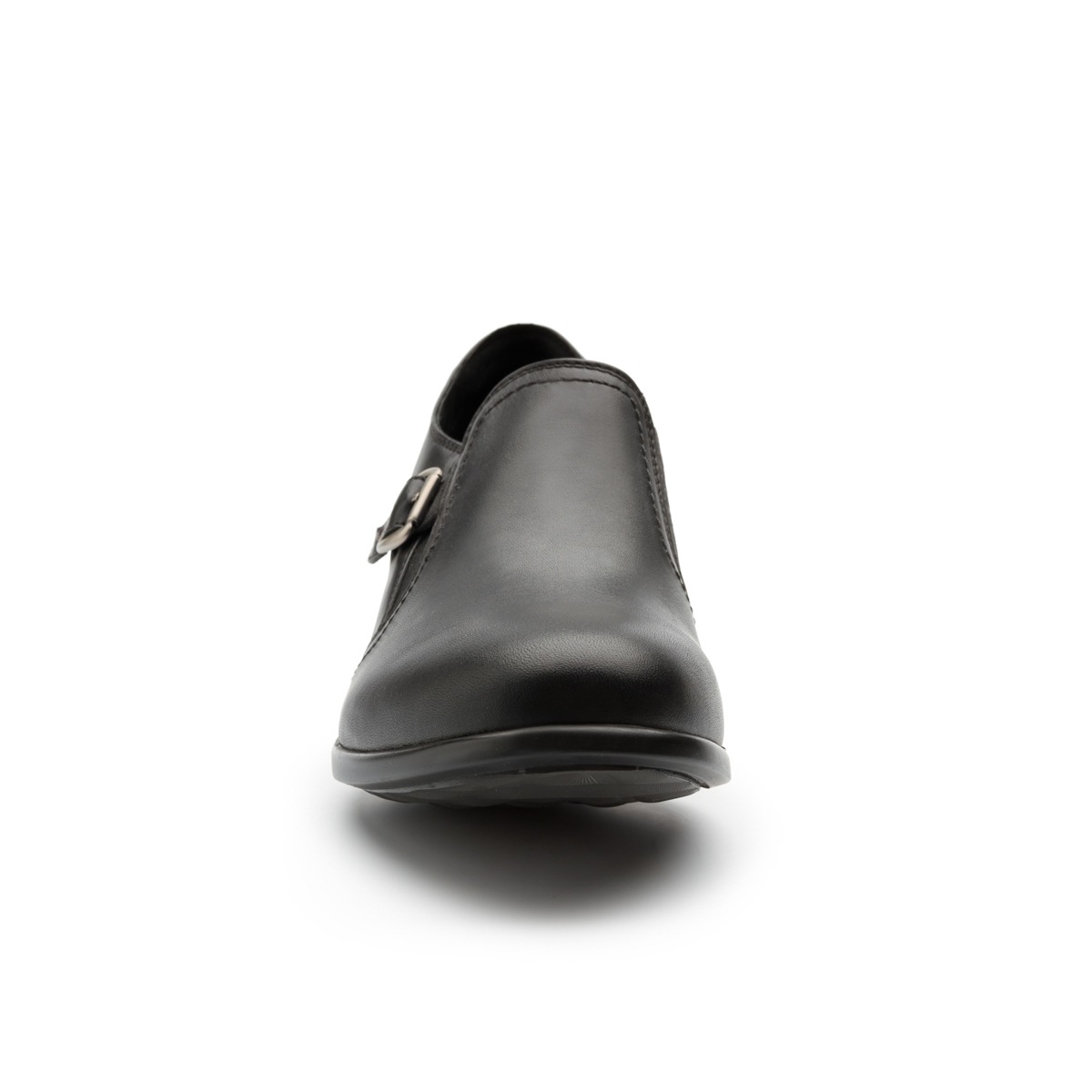 Zapato De Tacón Casual Flexi Con Hebilla Lateral Para Mujer - Estilo 15406 Negro