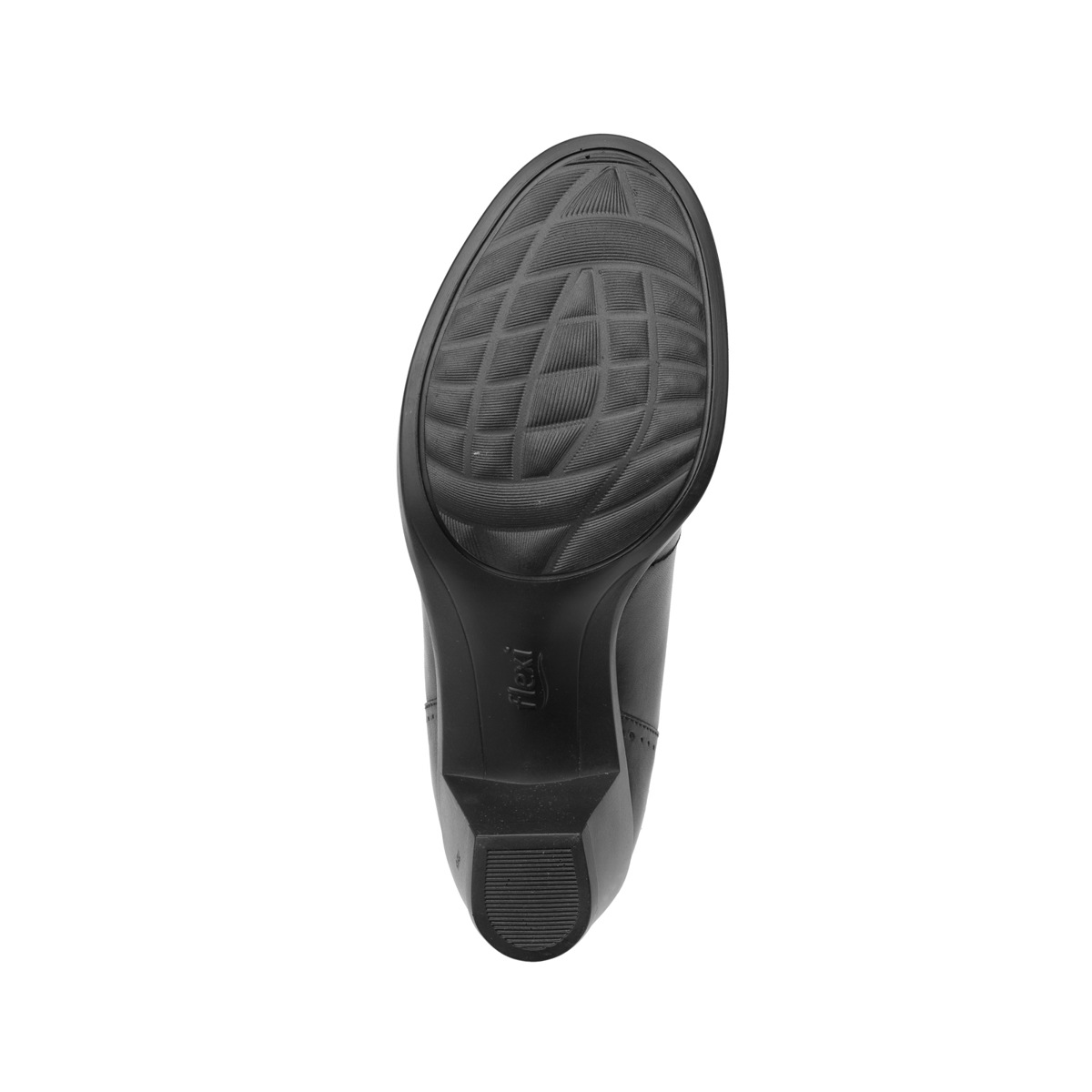 Botín Urbano Flexi Con Elástico Y Hebilla Para Mujer - Estilo 15419 Negro