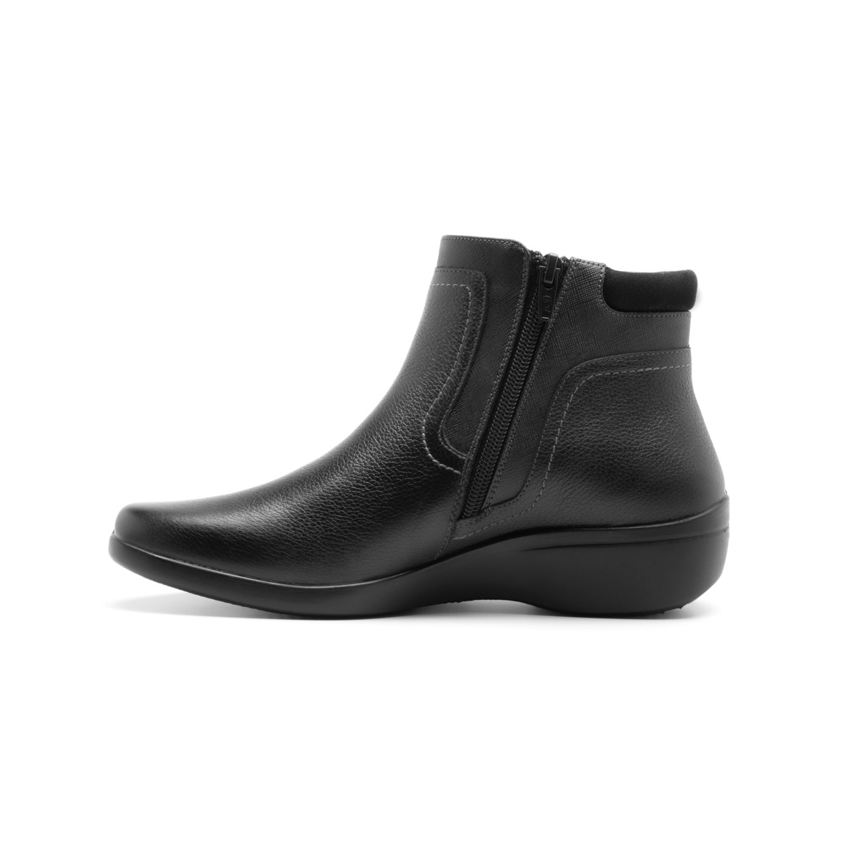Botín Con Elástico Flexi para Mujer con Diseño Clásico Estilo 18124 Negro