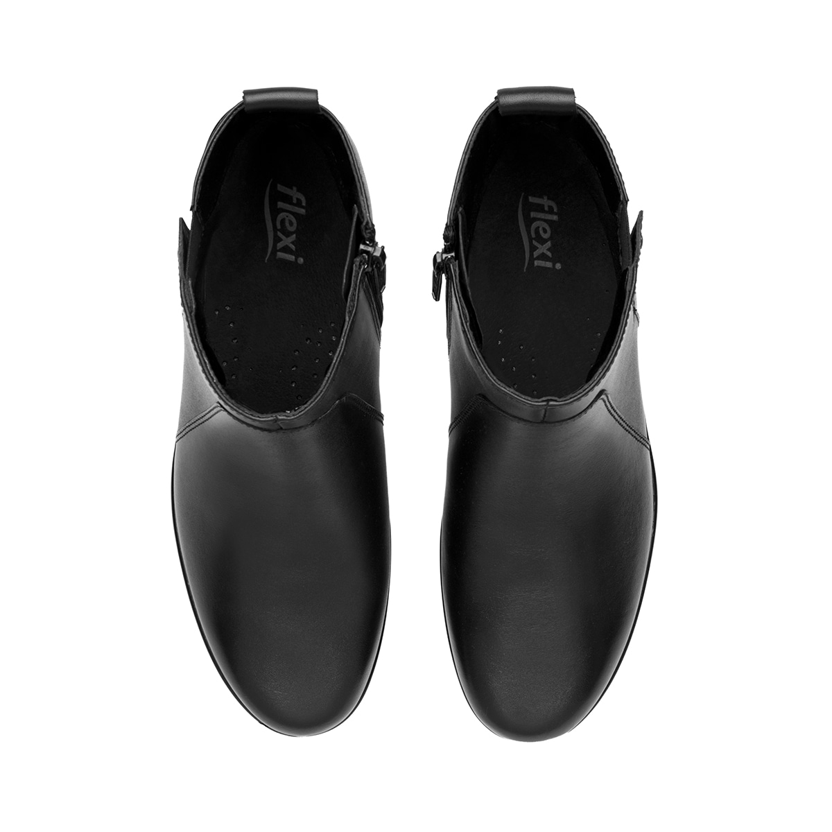 Botín Confort Flexi para Mujer Estilo 18135 Negro