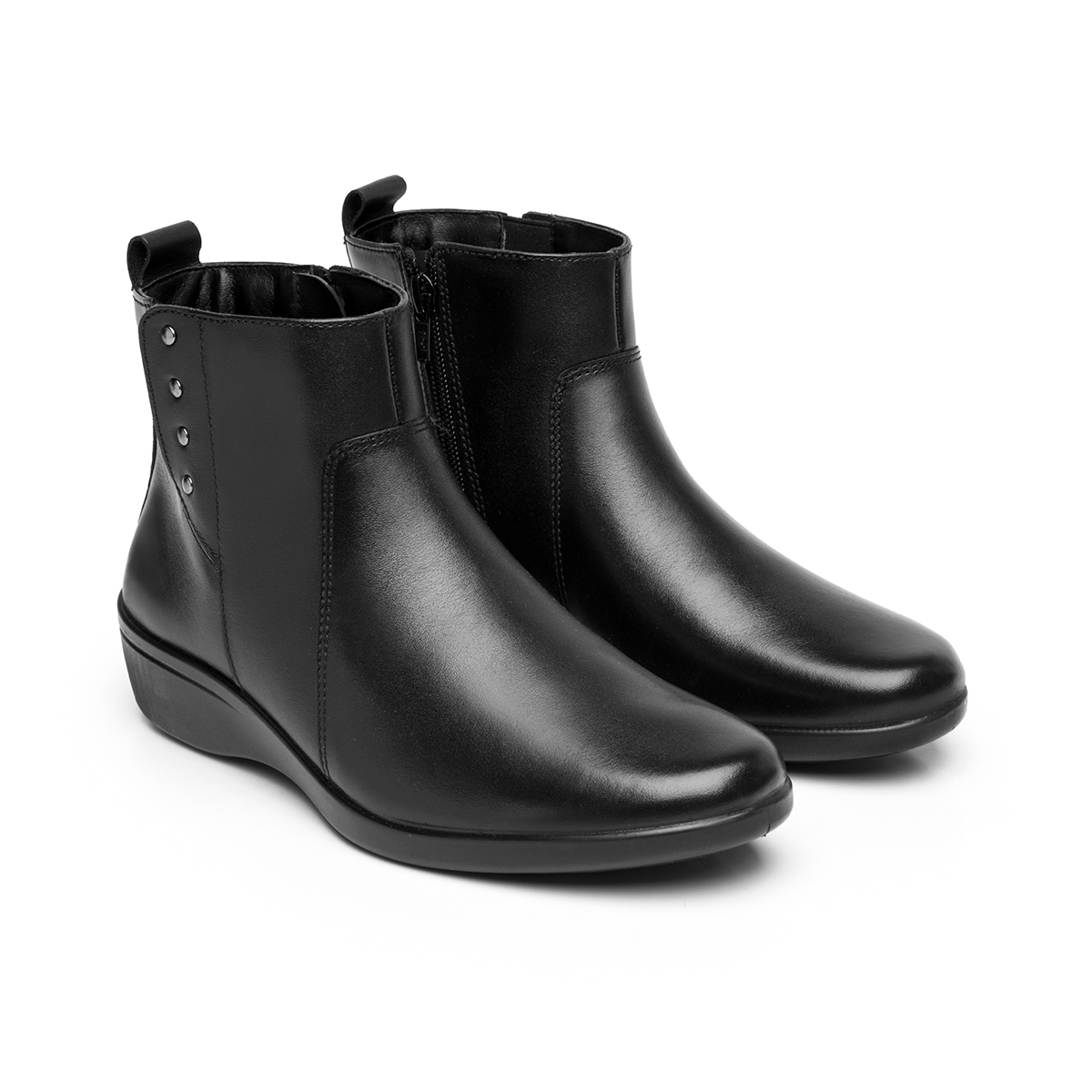 Botín Confort Flexi para Mujer Estilo 18135 Negro
