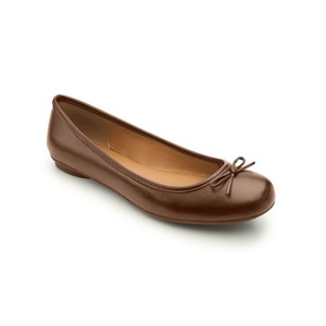 Ballerina Con Moño Flexi para Mujer con Sistema Comfort Flat Estilo 21202 Café Ballerina Con Moño Flexi para Mujer con Sistema Comfort Flat Estilo 21202 Café