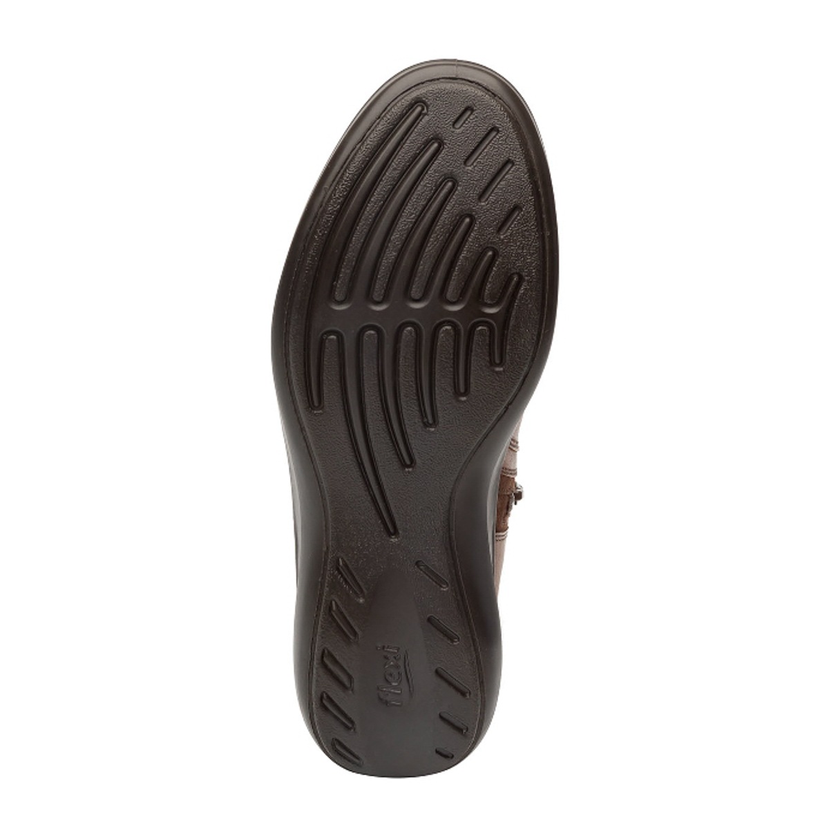 Botín Casual Flexi Con Elástico Lateral Para Mujer - Estilo 25909 Whisky