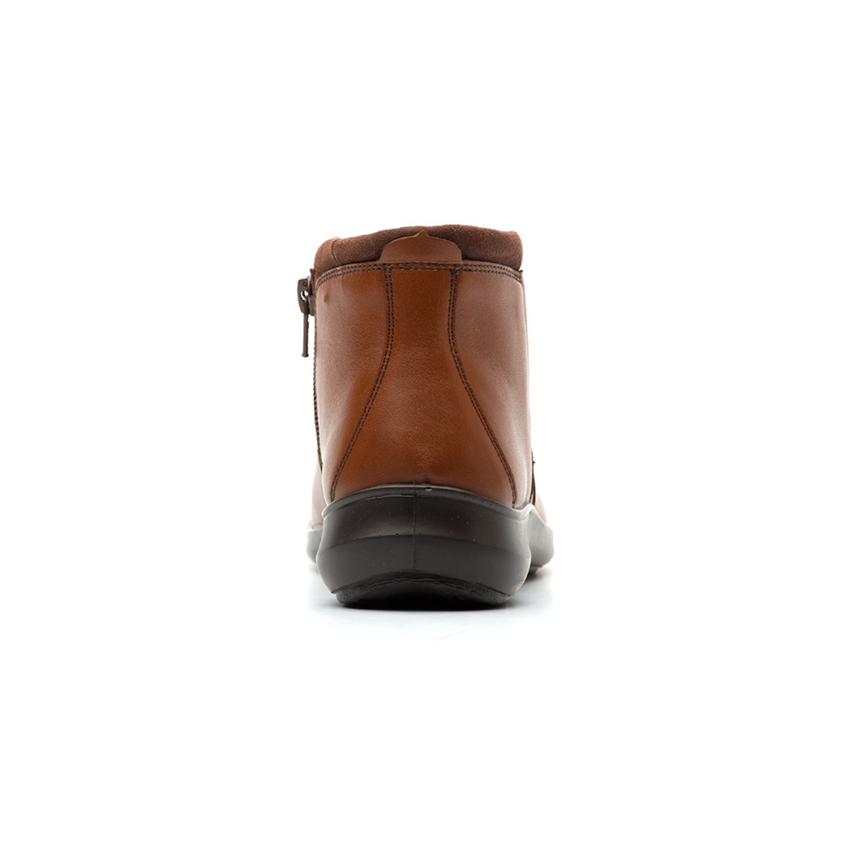 Botín Casual Flexi Con Elástico Lateral Para Mujer - Estilo 25909 Whisky