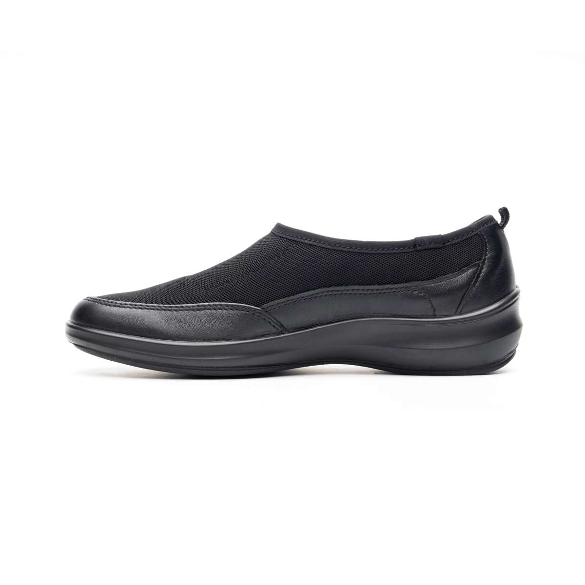 Mule Adaptable Al Pie Flexi para Mujer Estilo 25910 Negro