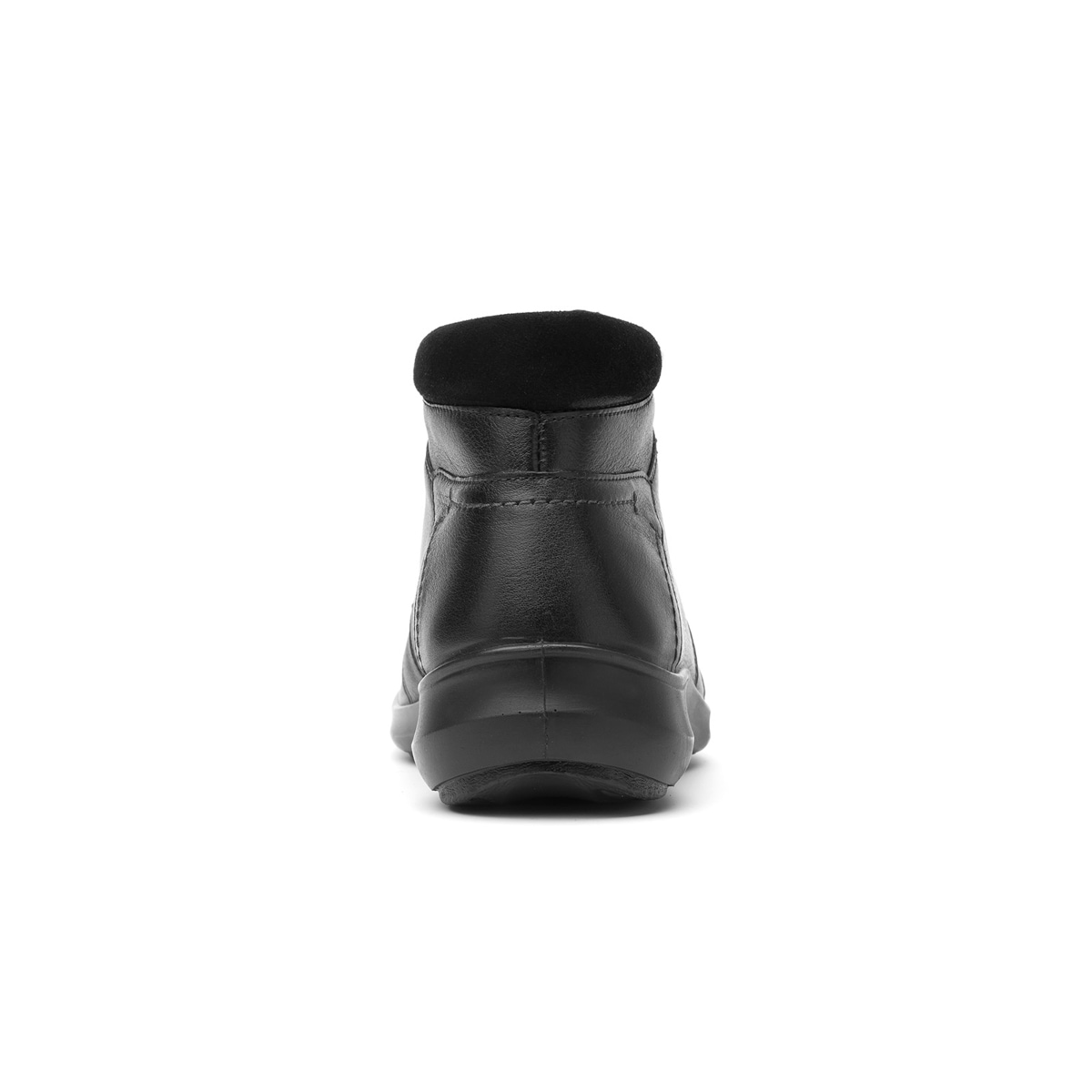 Botín Casual Flexi De Agujetas Para Mujer - Estilo 25911 Negro