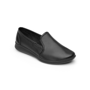 Flat Casual Flexi Con Piel Extra Suave Para Mujer - Estilo 28212 Negro Flat Casual Flexi Con Piel Extra Suave Para Mujer - Estilo 28212 Negro