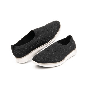 Flat Universitario Flexi Stretch Style Para Mujer - Estilo 28218 Negro Flat Universitario Flexi Stretch Style Para Mujer - Estilo 28218 Negro