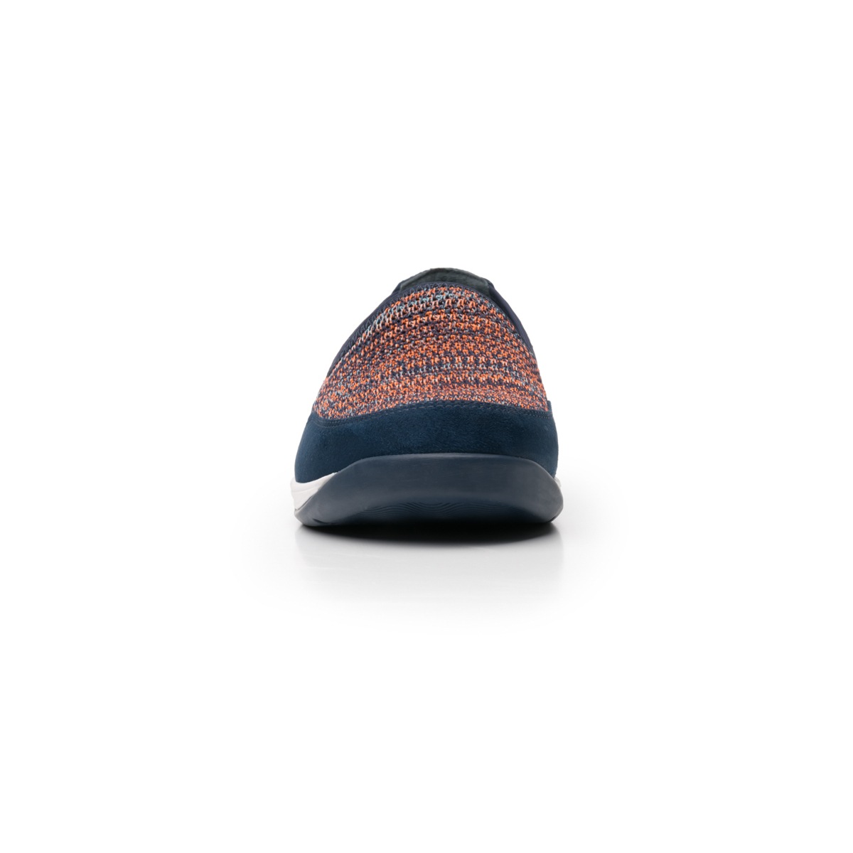 Flat Urbano Flexi Con Material Tejido Combinado Para Mujer - Estilo 28308 Blue