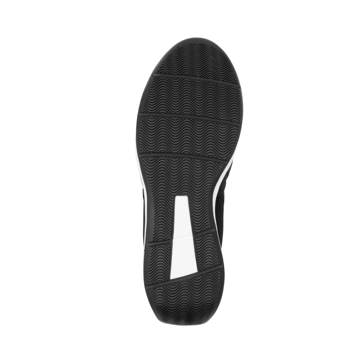 Sneaker Casual Flexi para Mujer con Suela Extra Ligera Estilo 28312 Negro