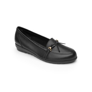 Mocasín Casual Flexi Con Plantilla Comfort Pad Para Mujer - Estilo 28406 Negro Mocasín Casual Flexi Con Plantilla Comfort Pad Para Mujer - Estilo 28406 Negro