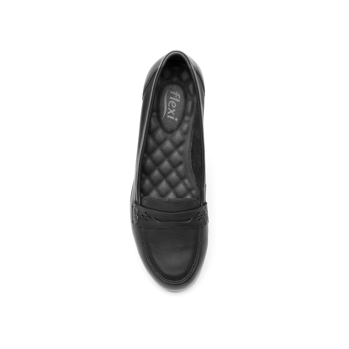 Mocasín Casual Flexi Con Antifaz Para Mujer - Estilo 28407 Negro