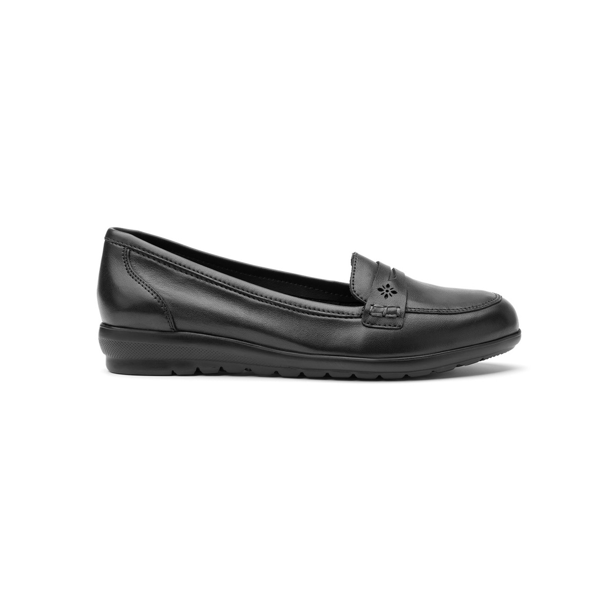 Mocasín Casual Flexi Con Antifaz Para Mujer - Estilo 28407 Negro