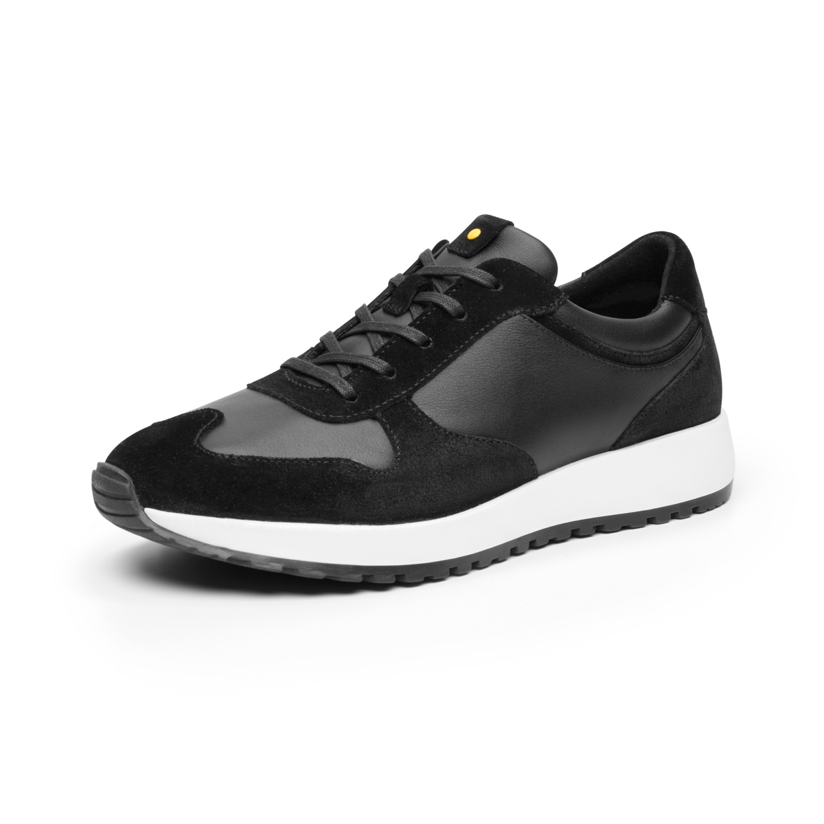 Sneaker Retro Runner Quirelli para Mujer con Biomotion Estilo 303602 Negro