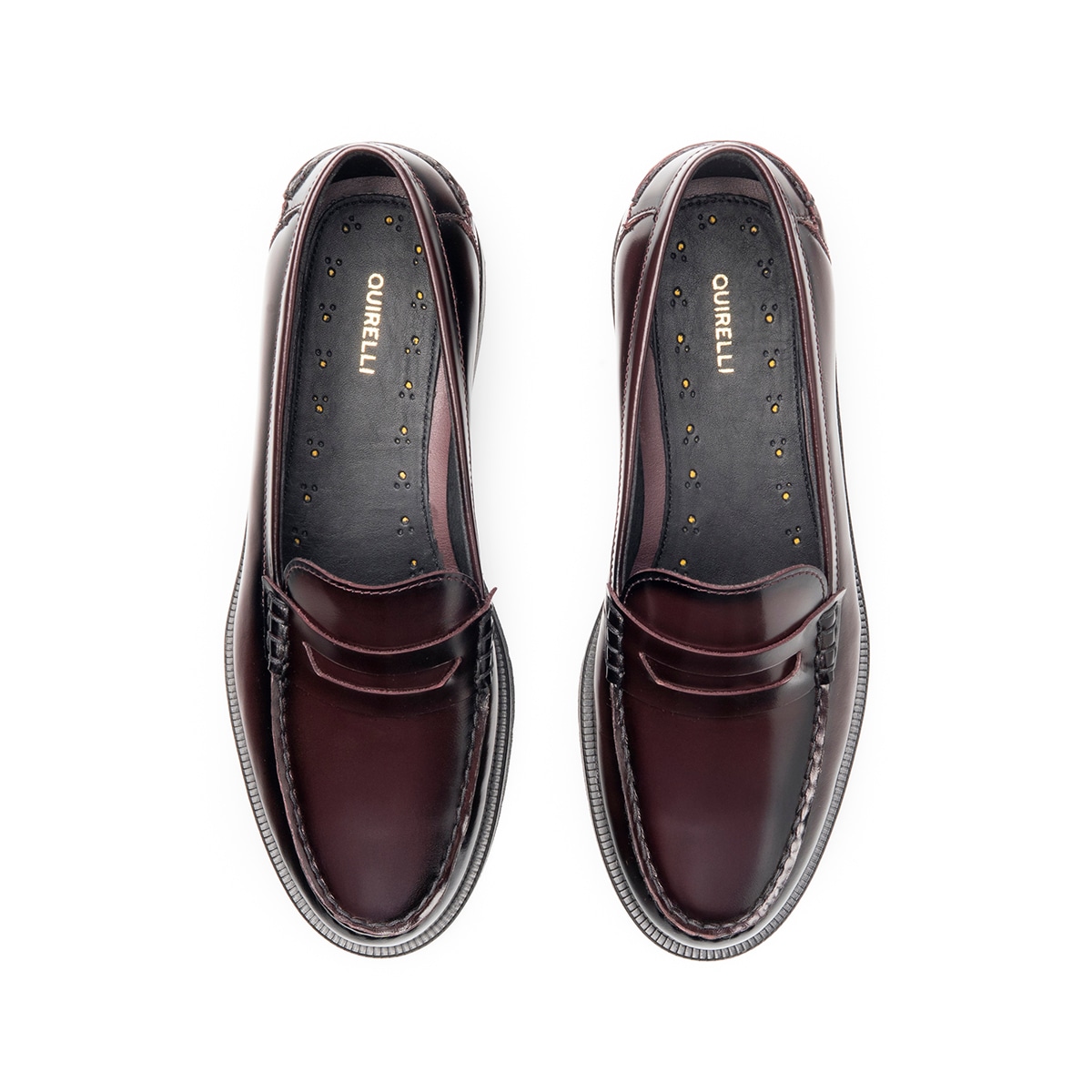 Mocasín Casual Quirelli para Mujer Estilo 303704 Vino