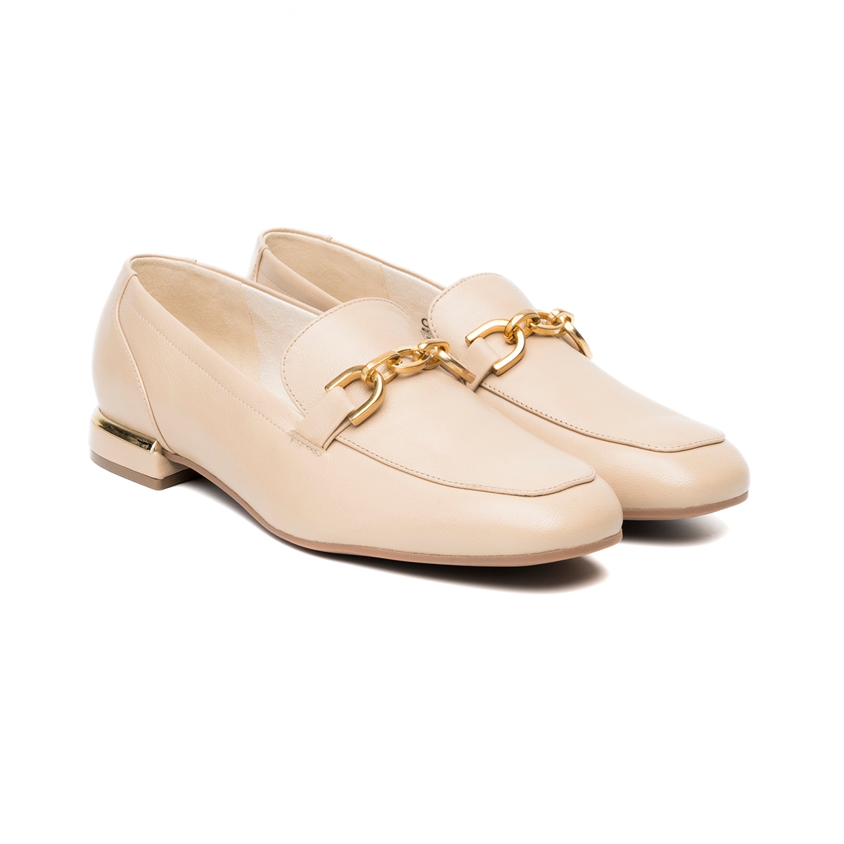 Loafer Casual Quirelli para Mujer Estilo 304202 Beige
