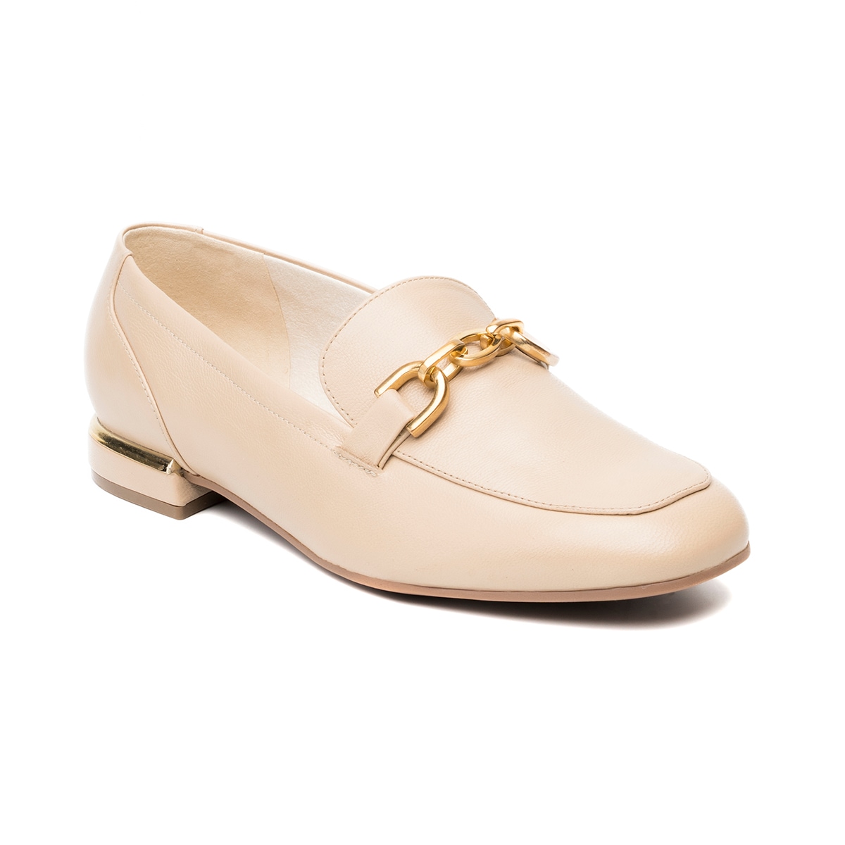 Loafer Casual Quirelli para Mujer Estilo 304202 Beige