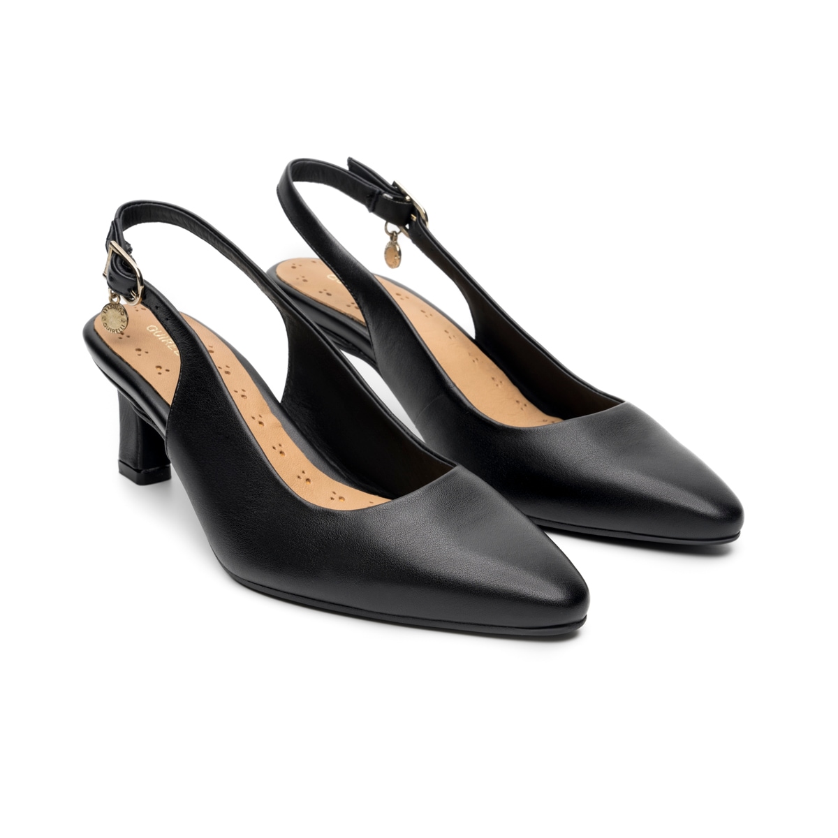 Zapatilla Destalonada Quirelli para Mujer Estilo 304402 Negro