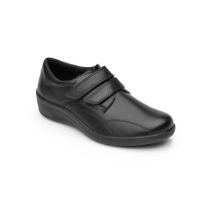 Sneaker De Servicio/Clínico Flexi Con Doble Velcro Para Mujer - Estilo 32604 Negro Sneaker De Servicio/Clínico Flexi Con Doble Velcro Para Mujer - Estilo 32604 Negro
