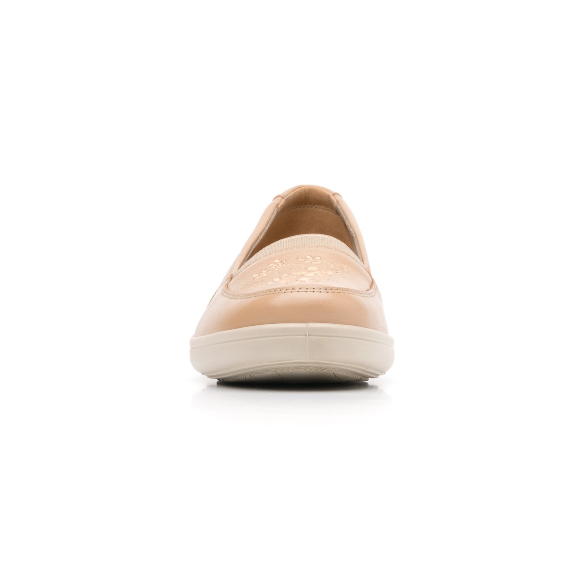 Mocasín Casual Flexi Con Sistema De Mejor Agarre Para Mujer - Estilo 32606 Nude